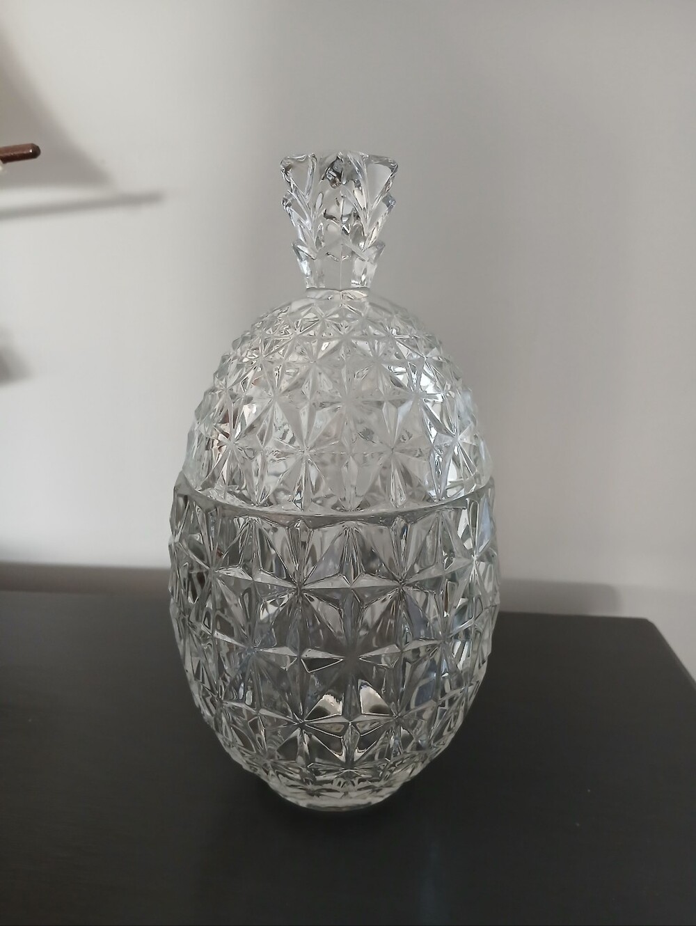 🍍Vintage Mikasa Crystal Pineapple Jar